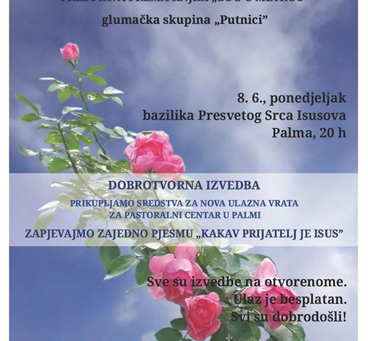 Dobrotvorna predstava "Ljubav što uvijek postoji" u Bazilici Presvetog Srca Isusova, Zagreb - Palmotićeva